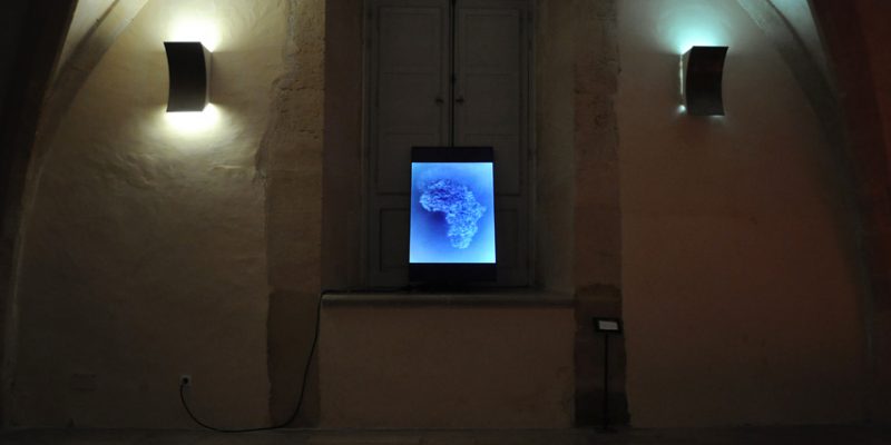 antiAtlas of Borders Installation view Musée des Tapisseries exhibition curated by Isabelle Arvers