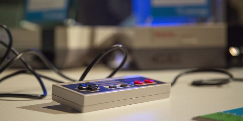 NES Controller Evolution of Gaming / Retro-Gaming Exhibition by Isabelle Arvers