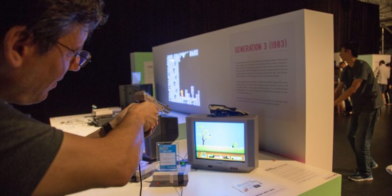 Duck Hunt Evolution of Gaming / Retro-Gaming Exhibition by Isabelle Arvers