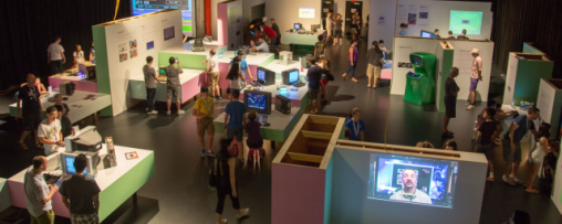 Evolution of gaming, a retrogaming exhibit curated by Isabelle Arvers in Vancouver, 2014