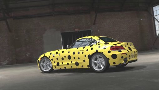 CARJACKED (After Yayoi Kusama) (COLL.EO, 2012)