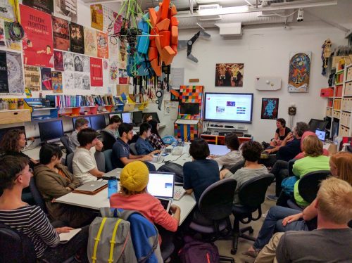 Isabelle Arvers workshop at UCLA Gamelab