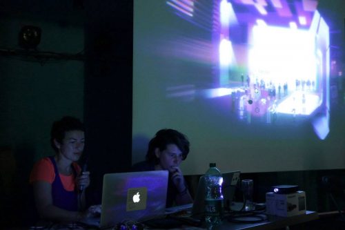 Queer and feminist Art Games Demos, Equitable Café, Marseille, 2017