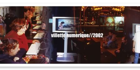 Playtime Retrogaming exhibit by siabelle arvers villette numérique 2002