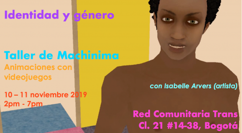 Red Comunotaria Trans machinima workshop Isabelle Arvers