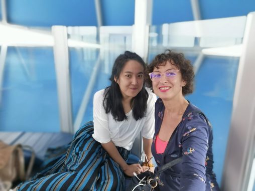 Jang Ying and Isabelle Arvers at ISEA 2019