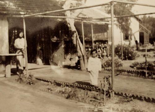 Georges and his mother in Gafsa