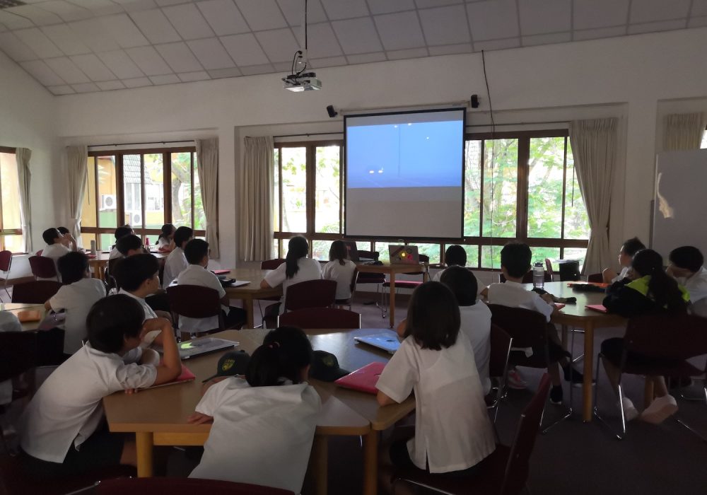 Machinima workshop at PREM Intern School Chiang Mai