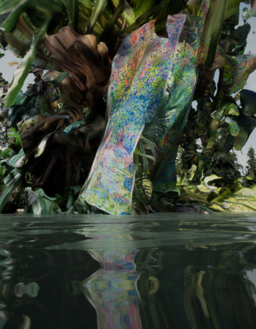 Difracted conversation machinima by isabelle arvers